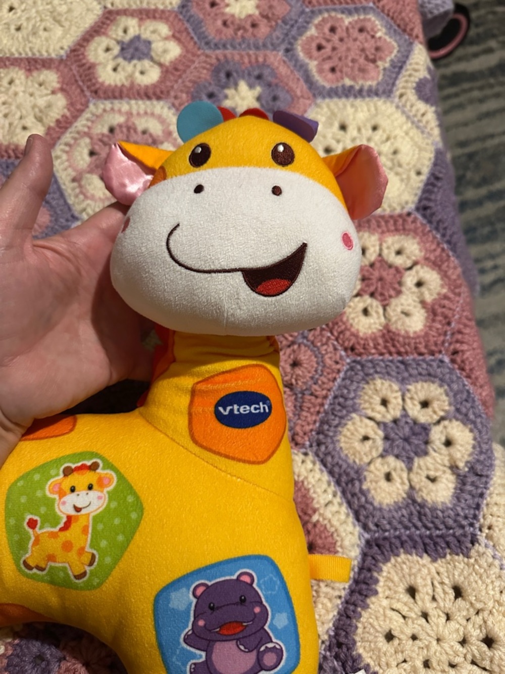 VTECH Tummy Time Discovery Pillow.